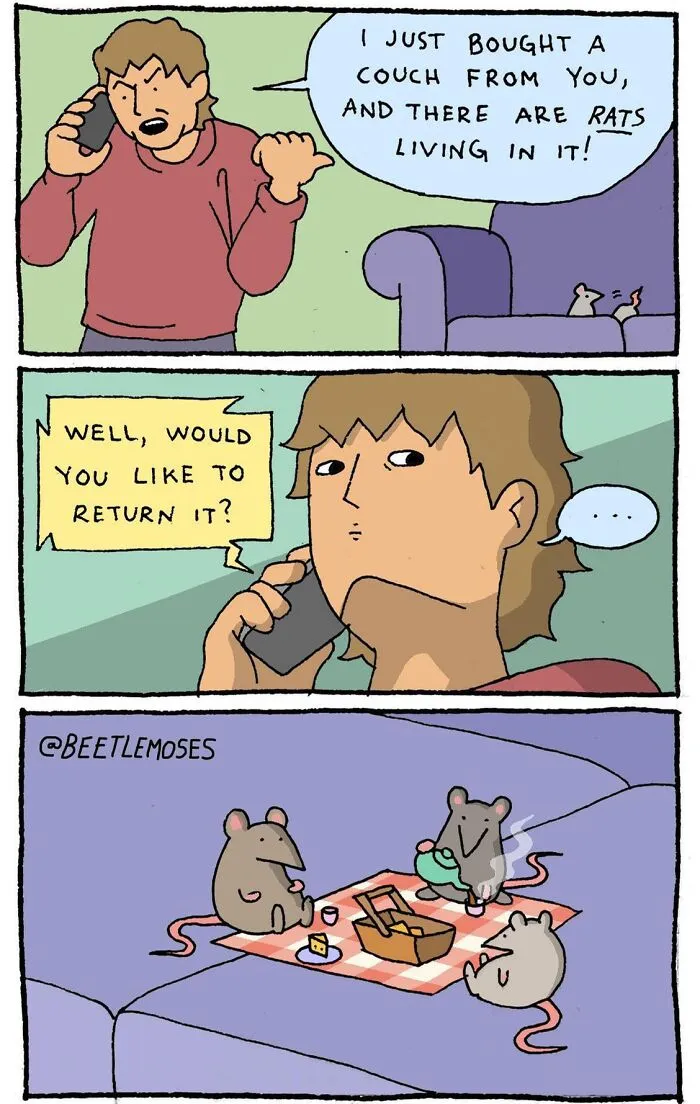 30 Ridiculous Comics With Unexpected Endings By Harris Fishman (New Pics)