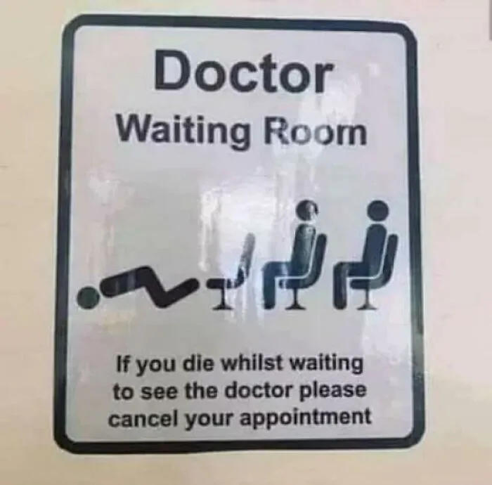 Sala de espera del médico