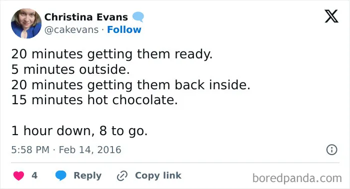 30 Times Parents Made The Internet Giggle With Their Snow Day Struggles