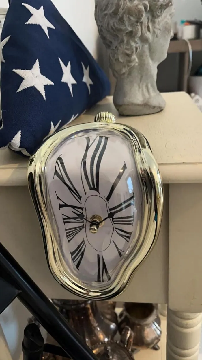 Merge Masterpiece And Timekeeper For Your Most Artistic Amigo This Galentine's Day. <span Style="Font:inherit;color:#d74b1f;"> Salvador Dali Melted Clock </Span> Is Not Just Telling Time, It's Telling A Story!