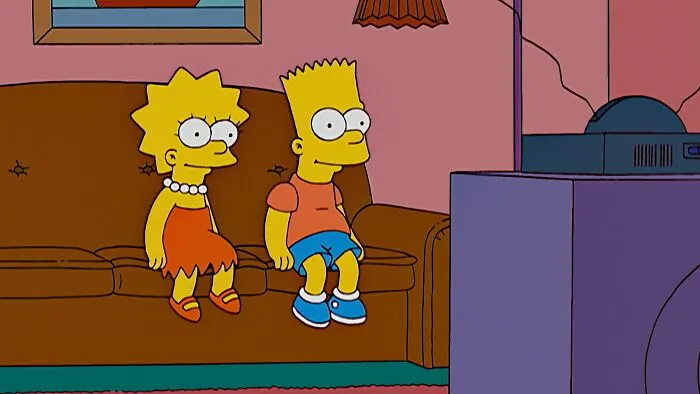 The Simpsons series scene