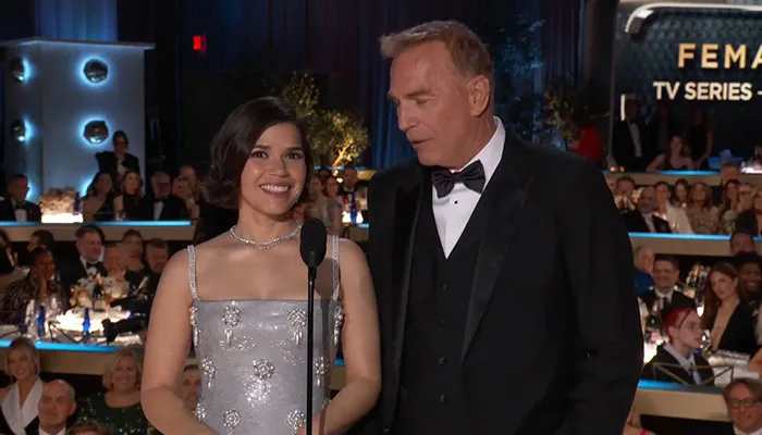 Kevin Costner Rambling About America Ferrera's Monologue In "Barbie"