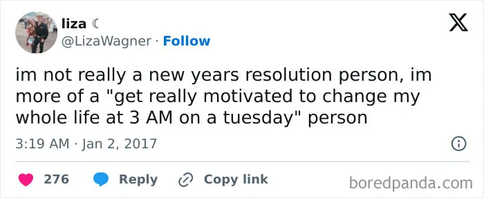 30 Hilariously Accurate Tweets About New Year's Resolutions