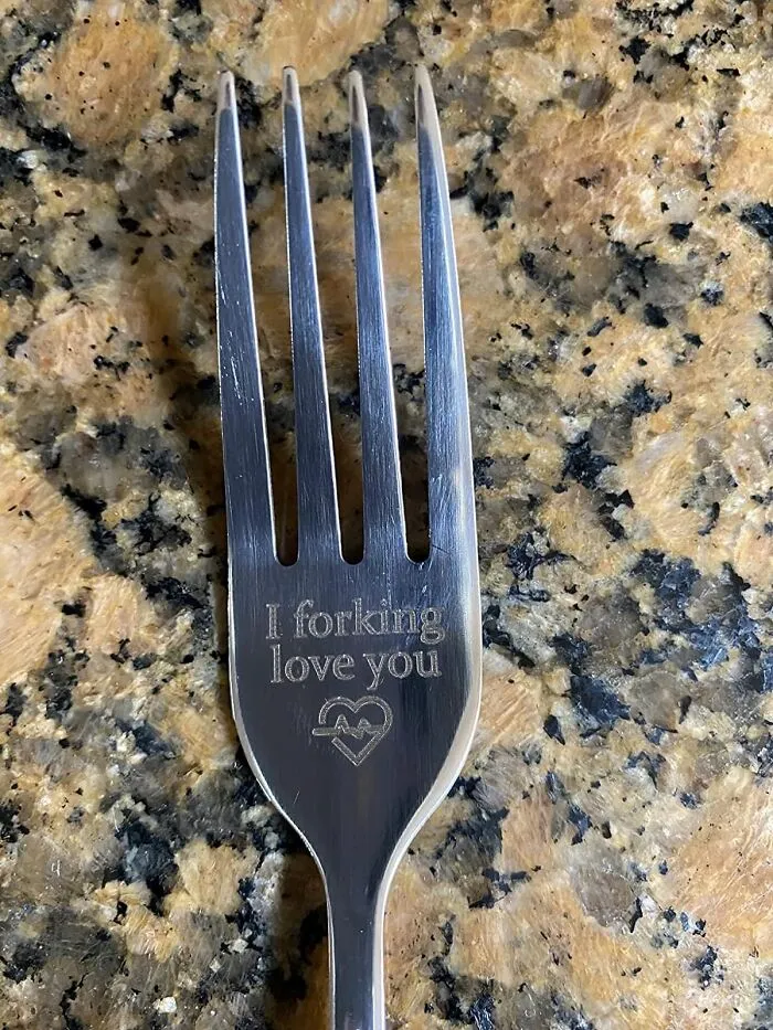 Whether It's Spaghetti Or Salad, Remind Your Valentine With Every Bite That You're Utterly 'Forking' Smitten With Them — Puns Intended