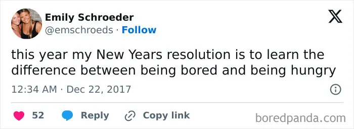 30 Hilariously Accurate Tweets About New Year's Resolutions