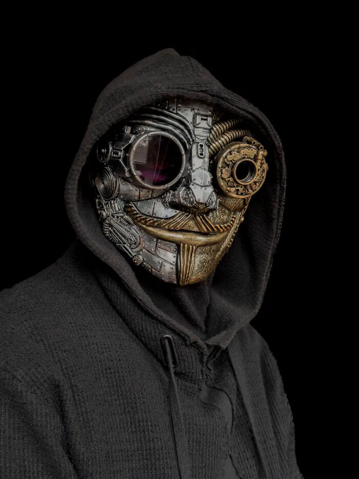 10 Steampunk-Style Masks That I Made