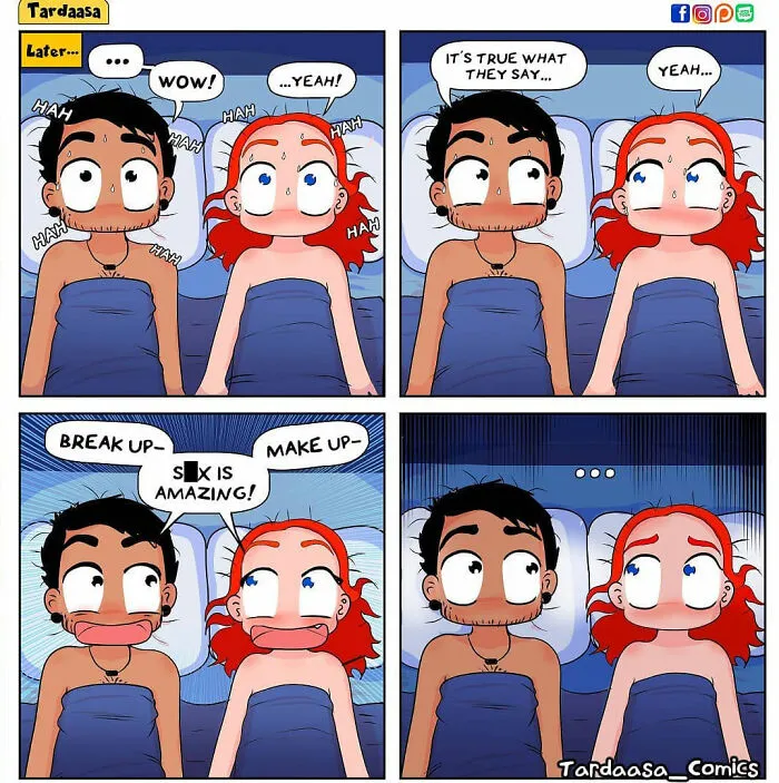 30 Hilarious Comics That Perfectly Sum Up What Being A Girl And Relationships Are Like