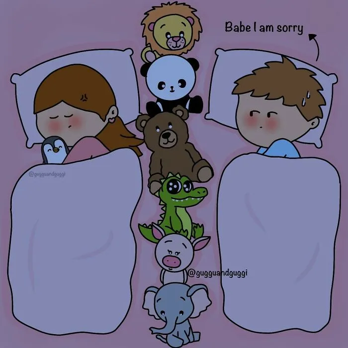 99 Relatable Illustrations From An Artist Sharing Moments Of Their Long-Distance Relationship