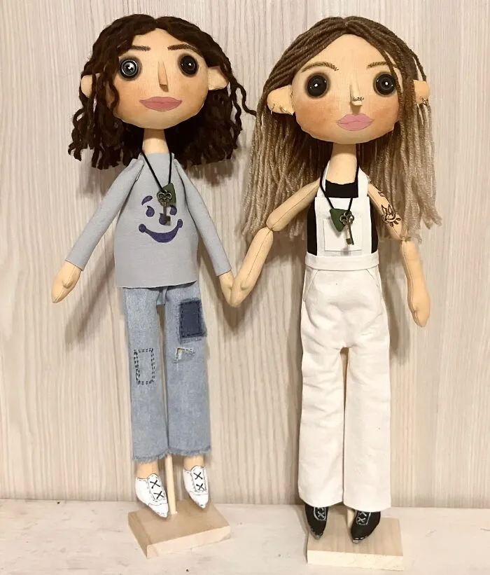 15 Images Of OOAK Art Dolls