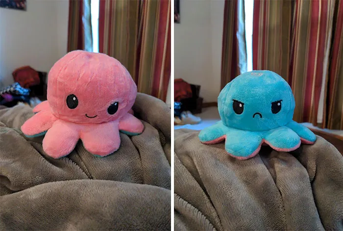 Let This Quirky, Internet-Famous <span Style="Font:inherit;color:#d74b1f;"> Reversible Octopus Plushie</Span> Do The Talking And Brilliantly Communicate Those 'Flip The Script' Moods – A Squishy Must-Have!