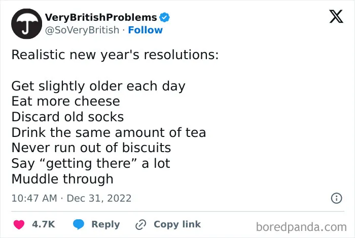 30 Hilariously Accurate Tweets About New Year's Resolutions