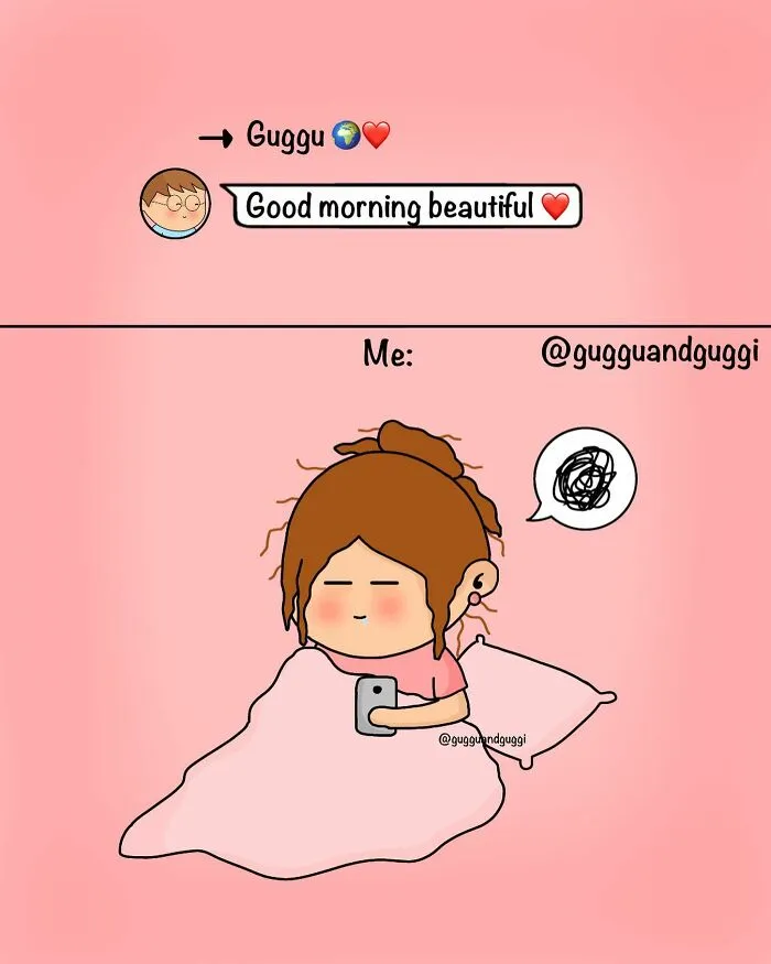 99 Relatable Illustrations From An Artist Sharing Moments Of Their Long-Distance Relationship