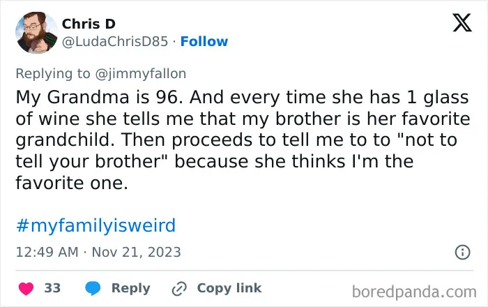 Jimmy Fallon Asks For Epic #MyFamilyIsWeird Stories, 30 Online Users Deliver