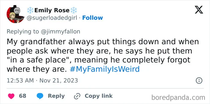 Jimmy Fallon Asks For Epic #MyFamilyIsWeird Stories, 30 Online Users Deliver