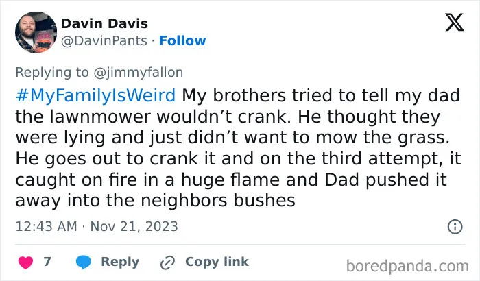 Jimmy Fallon Asks For Epic #MyFamilyIsWeird Stories, 30 Online Users Deliver