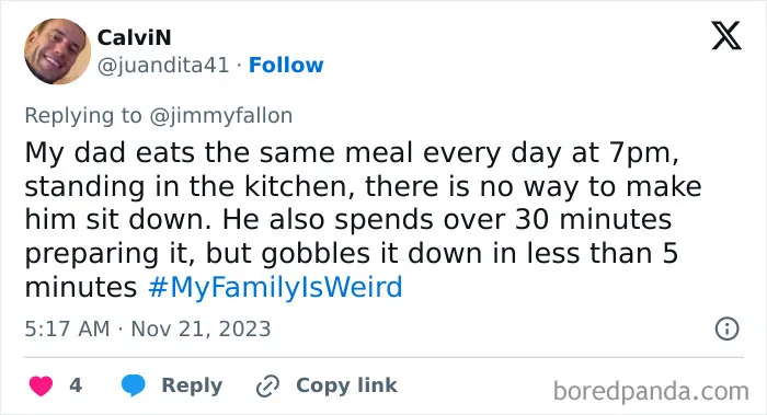 Jimmy Fallon Asks For Epic #MyFamilyIsWeird Stories, 30 Online Users Deliver