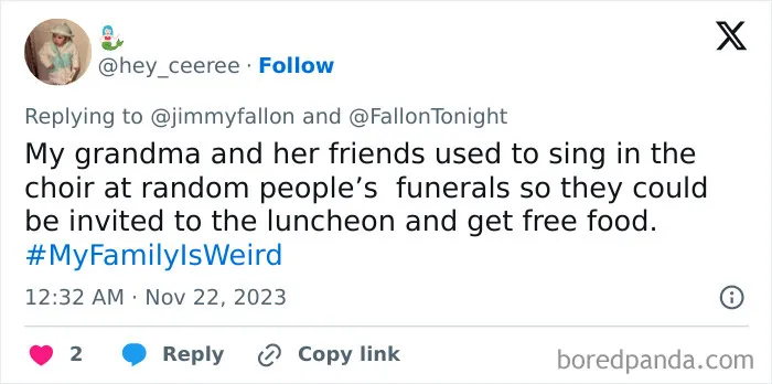 Jimmy Fallon Asks For Epic #MyFamilyIsWeird Stories, 30 Online Users Deliver