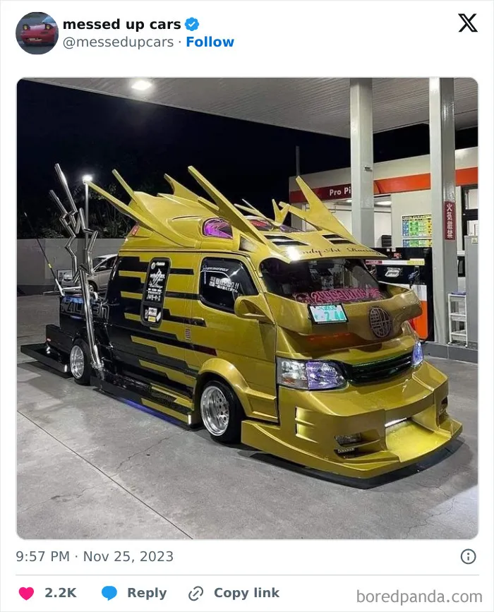 30 Car Owners That Went Too Far With Dumb Mods For Their Cars