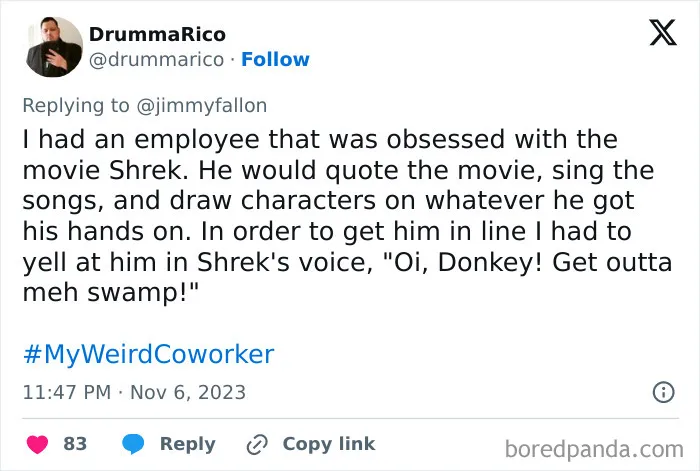 30 Of The Best Answers To Jimmy Fallon’s “My Weird Coworker” Challenge