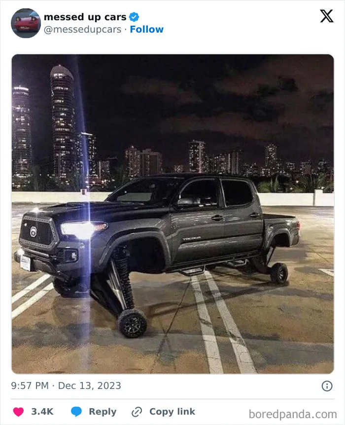 30 Car Owners That Went Too Far With Dumb Mods For Their Cars