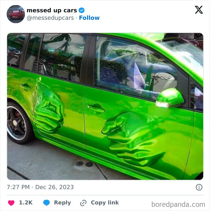 30 Car Owners That Went Too Far With Dumb Mods For Their Cars