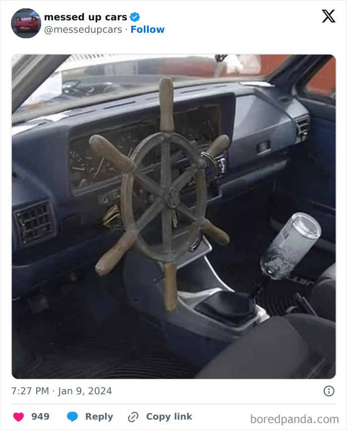 30 Car Owners That Went Too Far With Dumb Mods For Their Cars