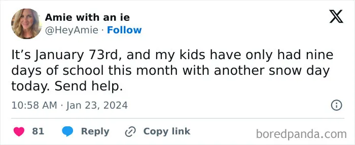 30 Times Parents Made The Internet Giggle With Their Snow Day Struggles