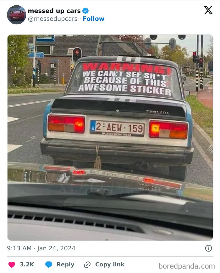30 Car Owners That Went Too Far With Dumb Mods For Their Cars