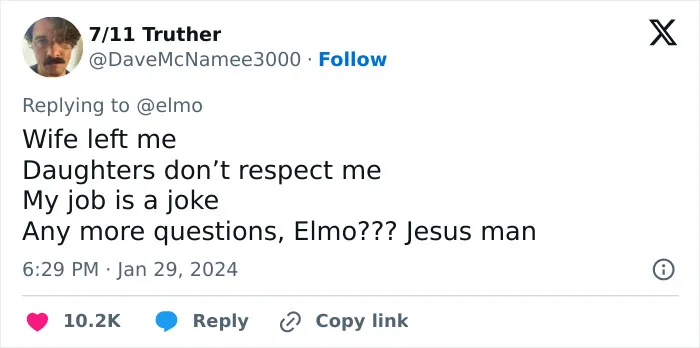 Elmo Probably Regrets Asking “How’s Everybody Doing?” After Getting These 28 Answers