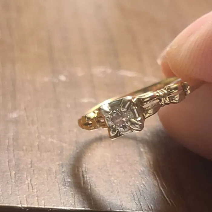 This Is My Engagement Ring. Before Me, It Was My Mom's Engagement Ring. My Parents Show Me What Love Is Supposed To Look Like. Sometime, In The Next 20 Years, It'll Be 100 Years Old