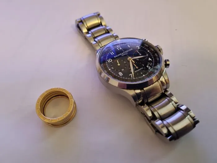 Of Course My Wedding Ring - Which I'll Be Wearing For 20 Years This July. And My Watch - Which I Count As Jewelry, Since It's A Pretty Piece To Wear