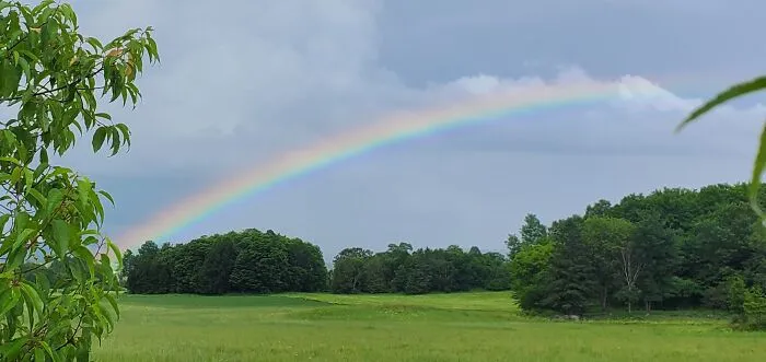 Rainbow.  After A Rain Storm, There Is Always A Rainbow Across From Our House! Still Looking For The Pot Of Gold!