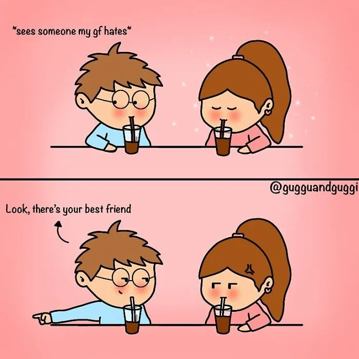 99 Relatable Illustrations From An Artist Sharing Moments Of Their Long-Distance Relationship