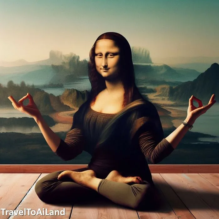 Mona Lisa: Moments After The Doodle (9 Pics)