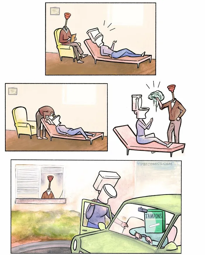 20 New Comics Infused With Unexpected Twists By "Perry Bible Fellowship"
