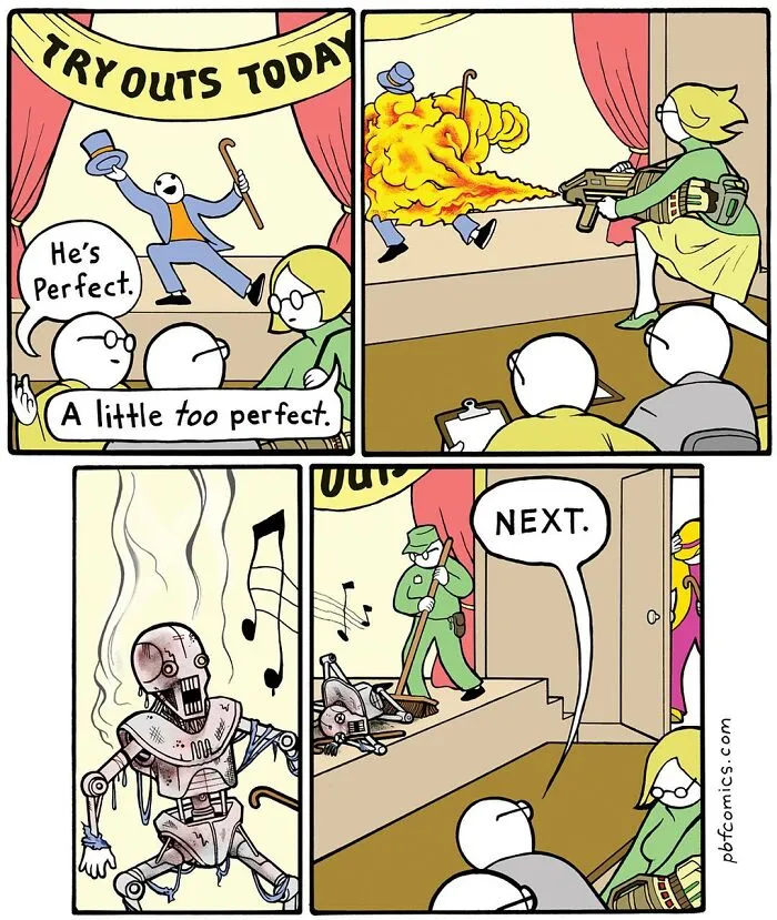 20 New Comics Infused With Unexpected Twists By "Perry Bible Fellowship"