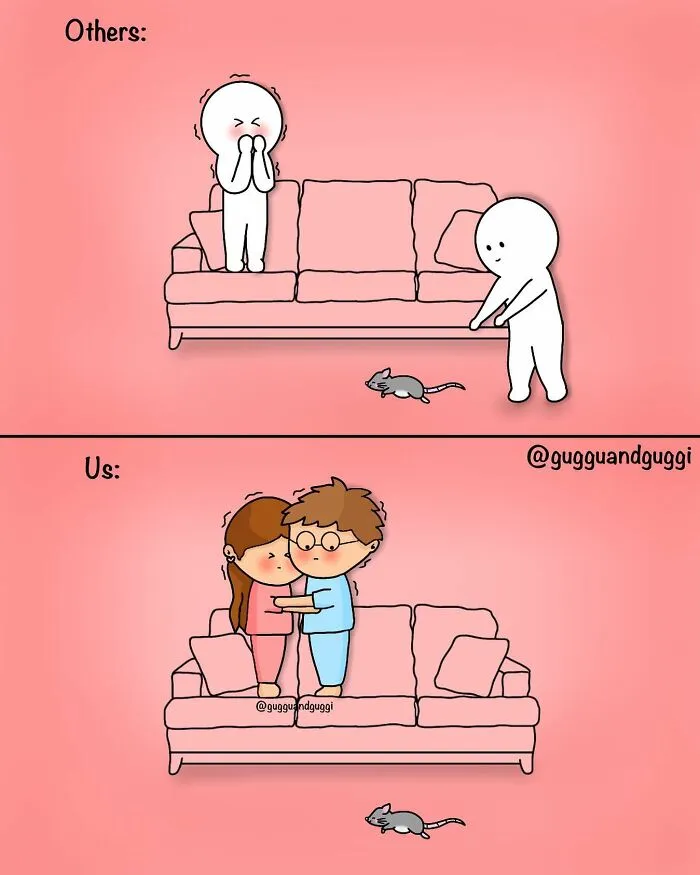 99 Relatable Illustrations From An Artist Sharing Moments Of Their Long-Distance Relationship