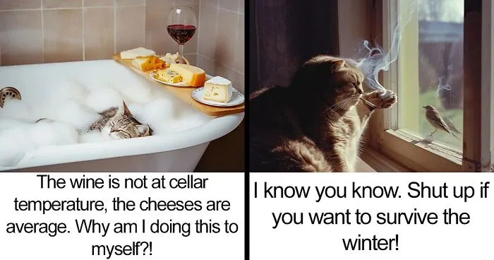 Unmasking Cat Shenanigans: 15 Funny Moments Revealed By Princess_Prompt