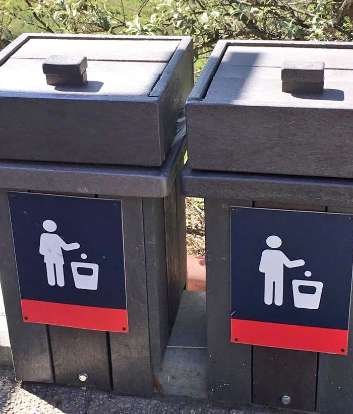 Gendered Garbage Cans