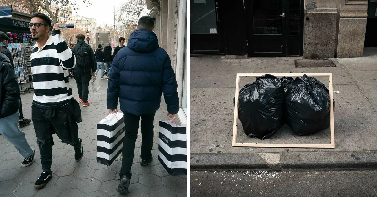 30 Divertidas coincidencias captadas en las calles por este fotógrafo (nuevas fotos)