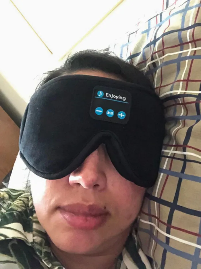 Upgrade His Sleep Quality With These <span Style="Font:inherit;color:#d74b1f;"> Bluetooth 5.0, 3D Eye Mask Sleep Headphones</Span> - Perfect Gear For Side Sleepers Or Insomniacs