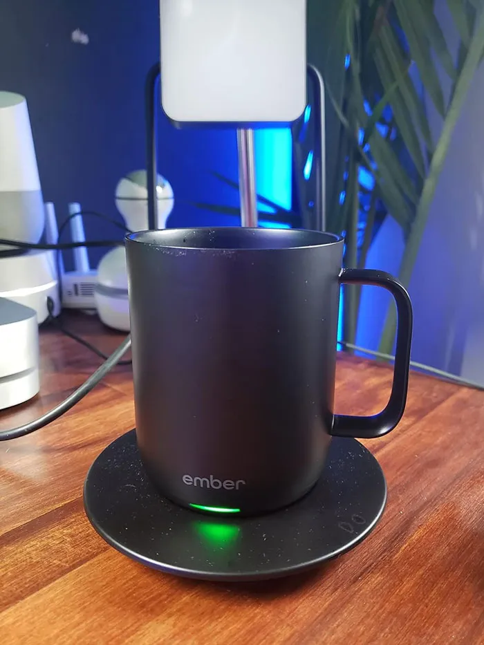 A <span Style="Font:inherit;color:#d74b1f;"> Smart Ember Mug</Span> That Keeps His Beverage At The Perfect Temp For Hours, Because Burned Tongue Should Never Be Part Of His Daily Routine