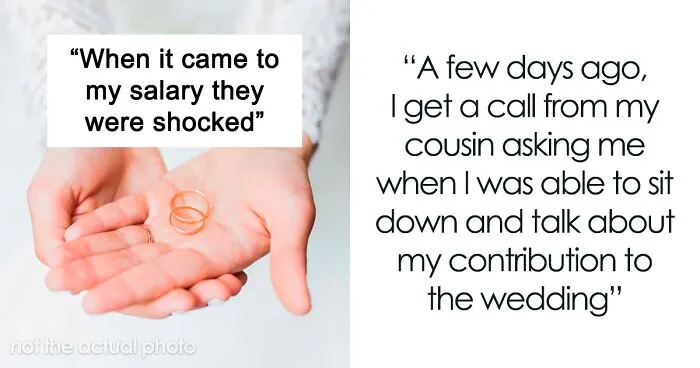 “It’s My Hard-Earned Money”: Family Expects Woman To Pay For Cousin’s Wedding, She Refuses