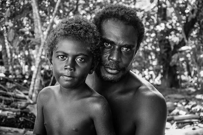 Like Father, Like Son From The Series 'Humans To Ocean (H2o)'