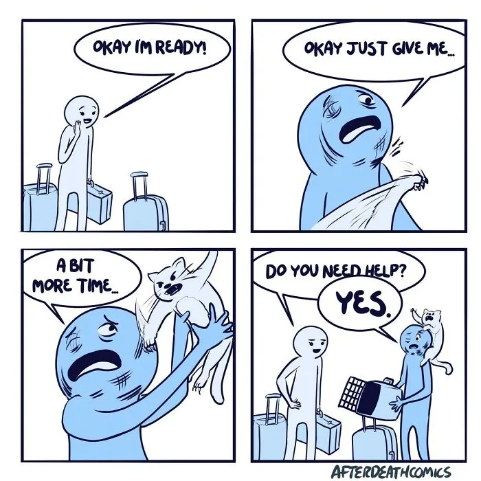 30 Hilarious Comics Depicting Everyday Life And This Artist’s Relatable Relationship Quirks
