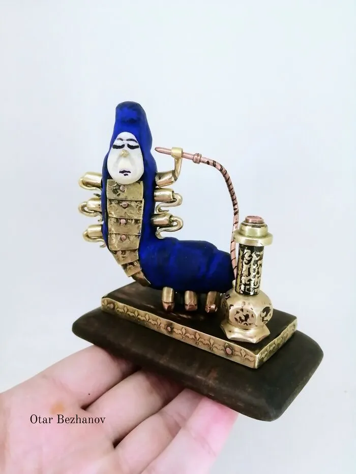 Blue Caterpillar