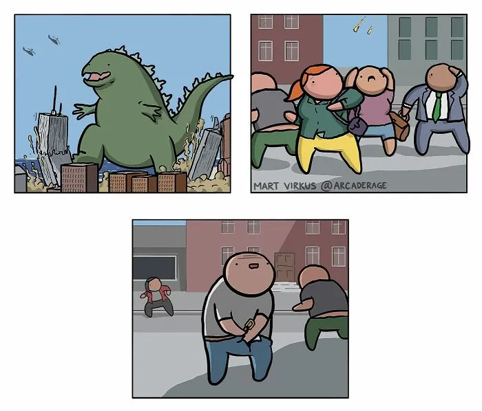 25 New “Arcade Rage” Strips You Might Enjoy If You Have A Dark Sense Of Humor