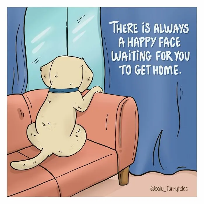 This Artist Makes Wholesome Comics That Show The Unique Dynamic Between Humans And Their Pets (30 Pics)