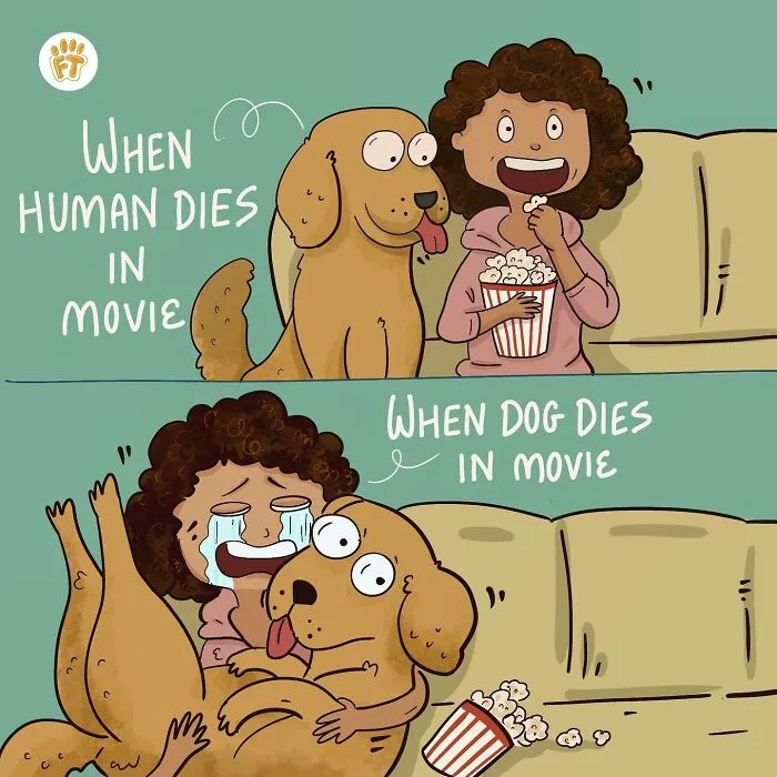 This Artist Makes Wholesome Comics That Show The Unique Dynamic Between Humans And Their Pets (30 Pics)