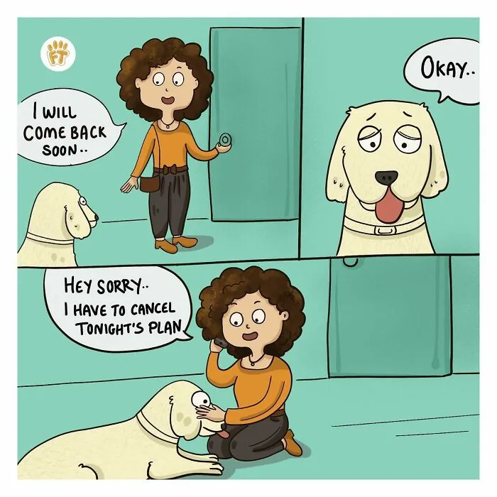 This Artist Makes Wholesome Comics That Show The Unique Dynamic Between Humans And Their Pets (30 Pics)